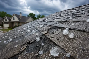 Hail Damage Roof Insurance Claim 1