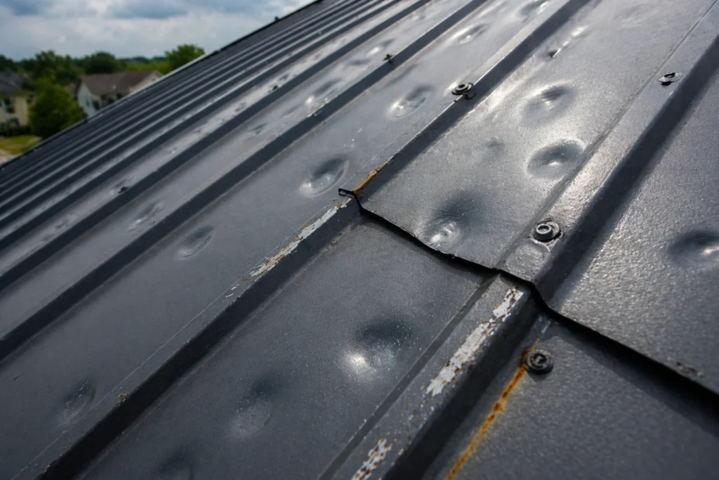 Hail Damage Roof Insurance Claim 2